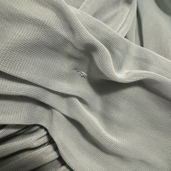 Birdy Grey Sage Mesh Bridesmaid Dress Size 1X - Picture 6 of 7